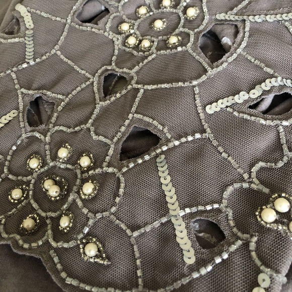 Victoria’s Secret Beaded Peplum Top - Picture 5 of 5